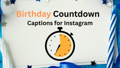 Birthday Countdown Captions for Instagram