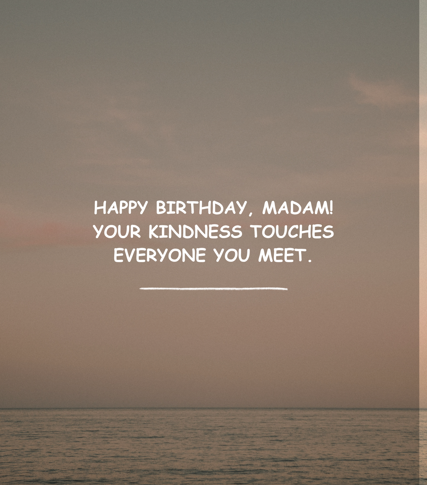 Happy Birthday Madam wishes in English(1)