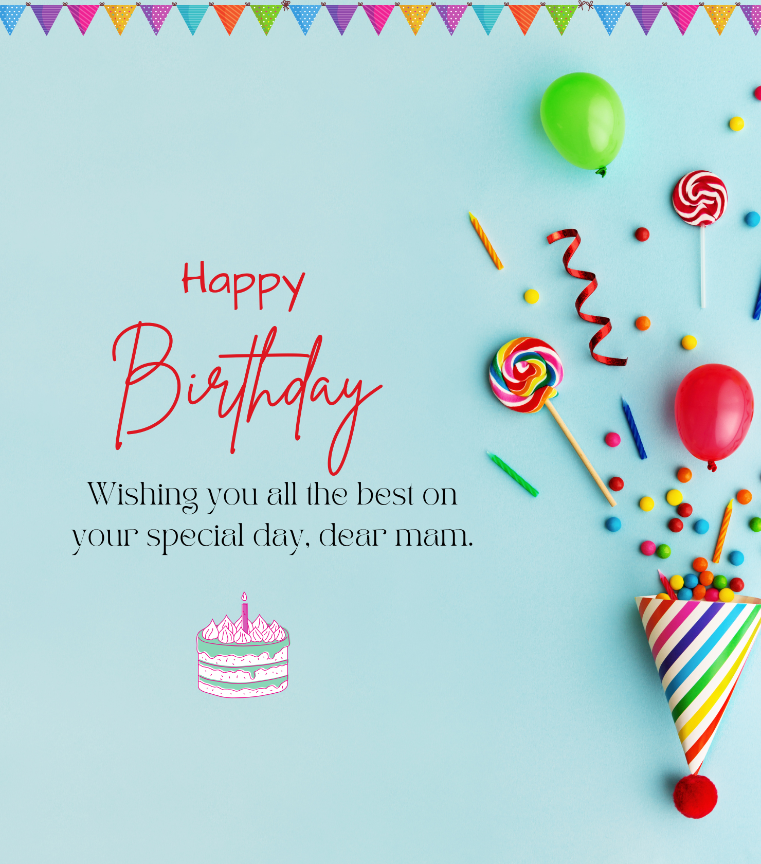 Happy Birthday madam quotes