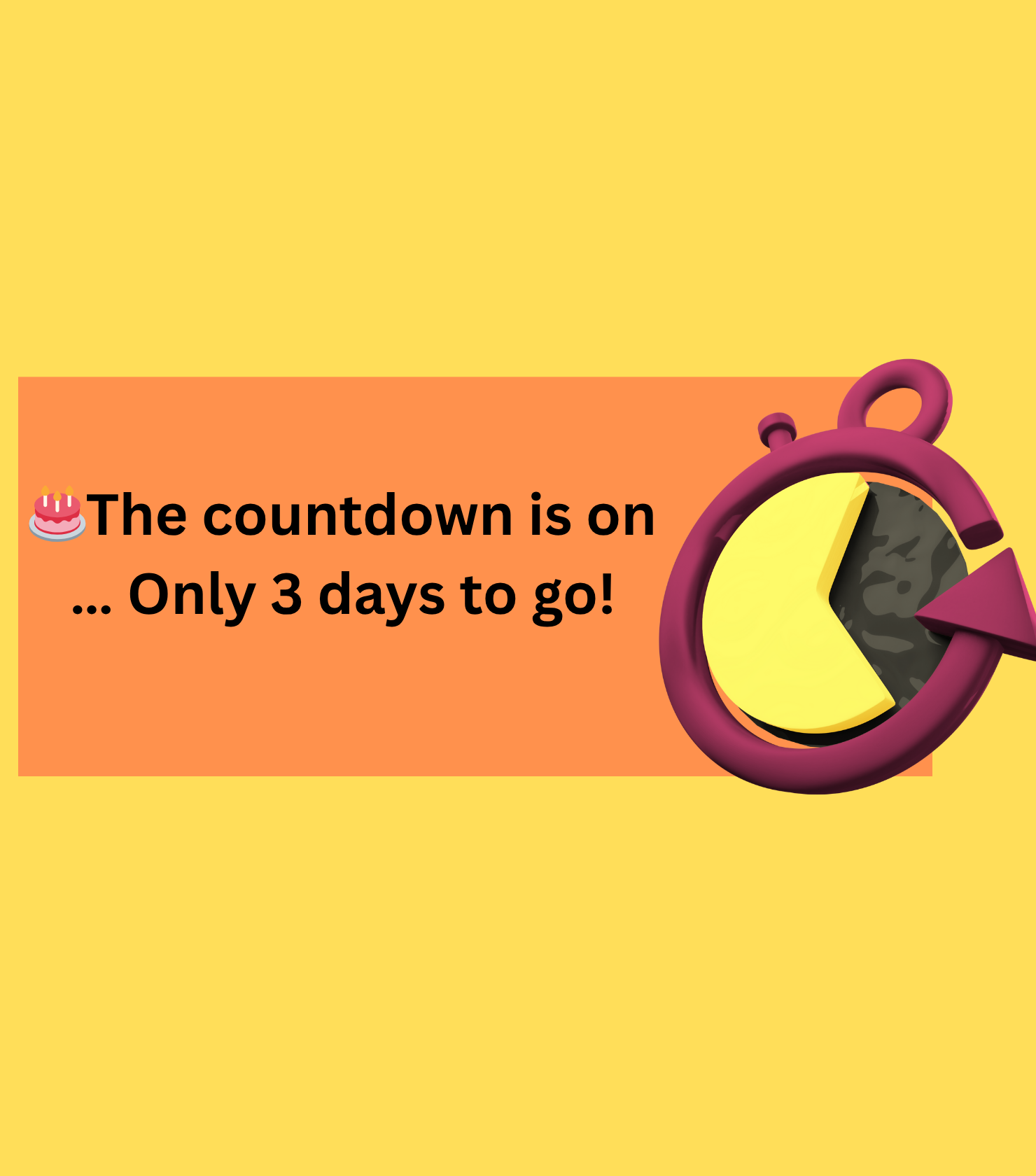 Short Birthday Countdown Captions