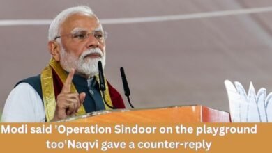 Modi said 'Operation Sindoor on the playground too'Naqvi gave a counter-reply