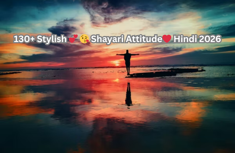 130+ Stylish 💕 😘 Shayari Attitude❤ Hindi 2026.png