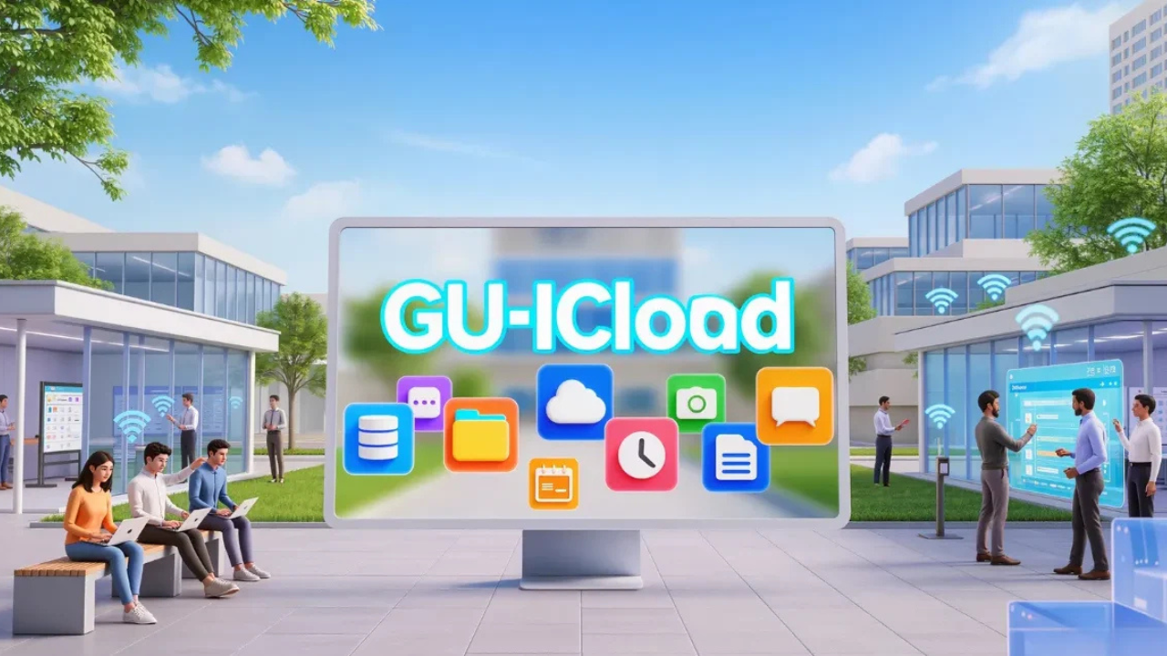 Using iCloud GU at Galgotias University