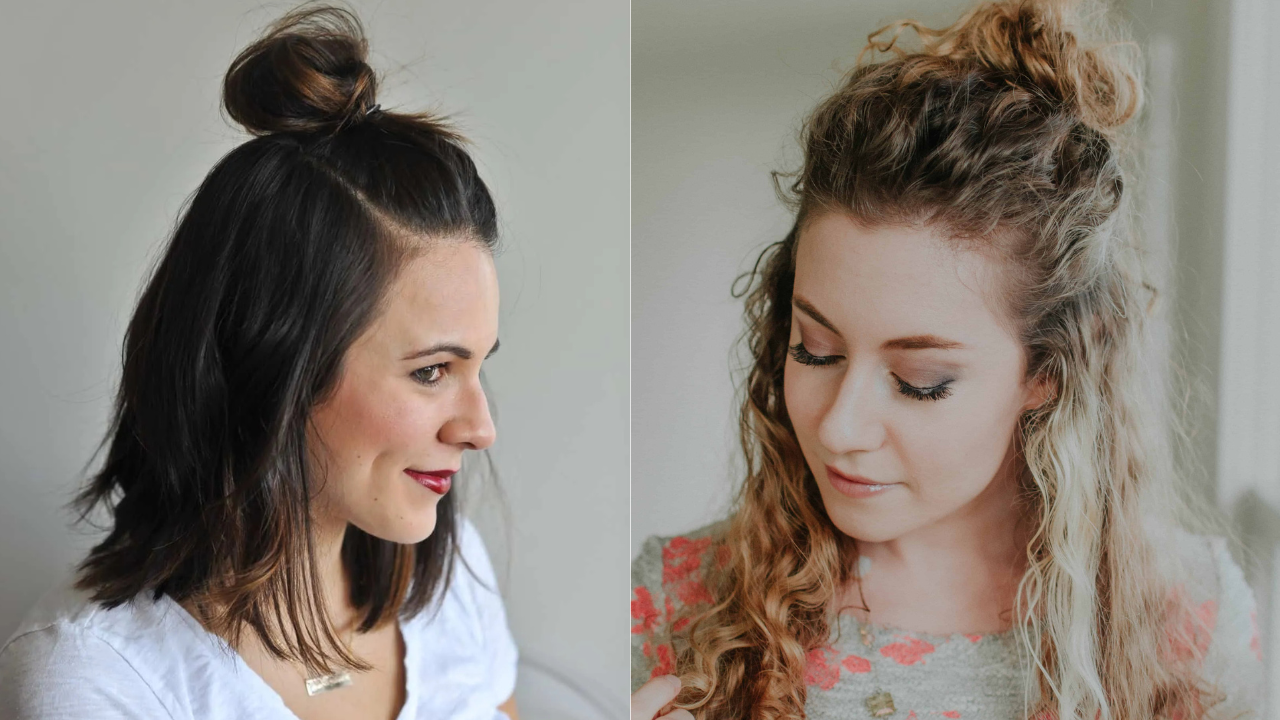 Half-Up Top Knot