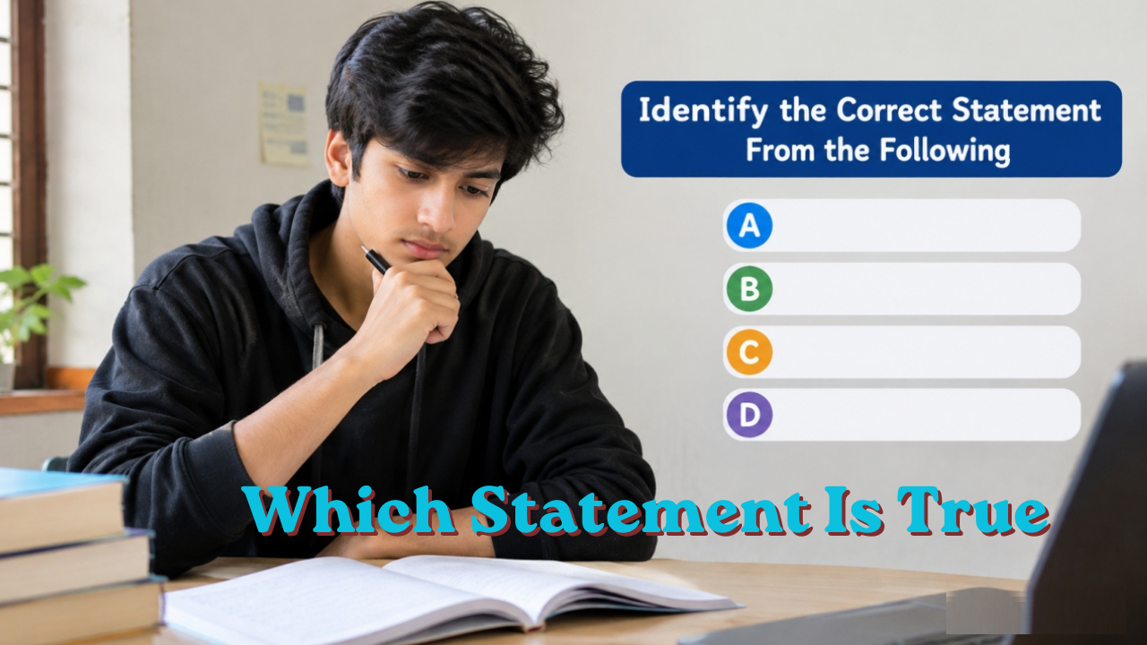 Which Statement Is True? How to Correctly Identify the Right Answer