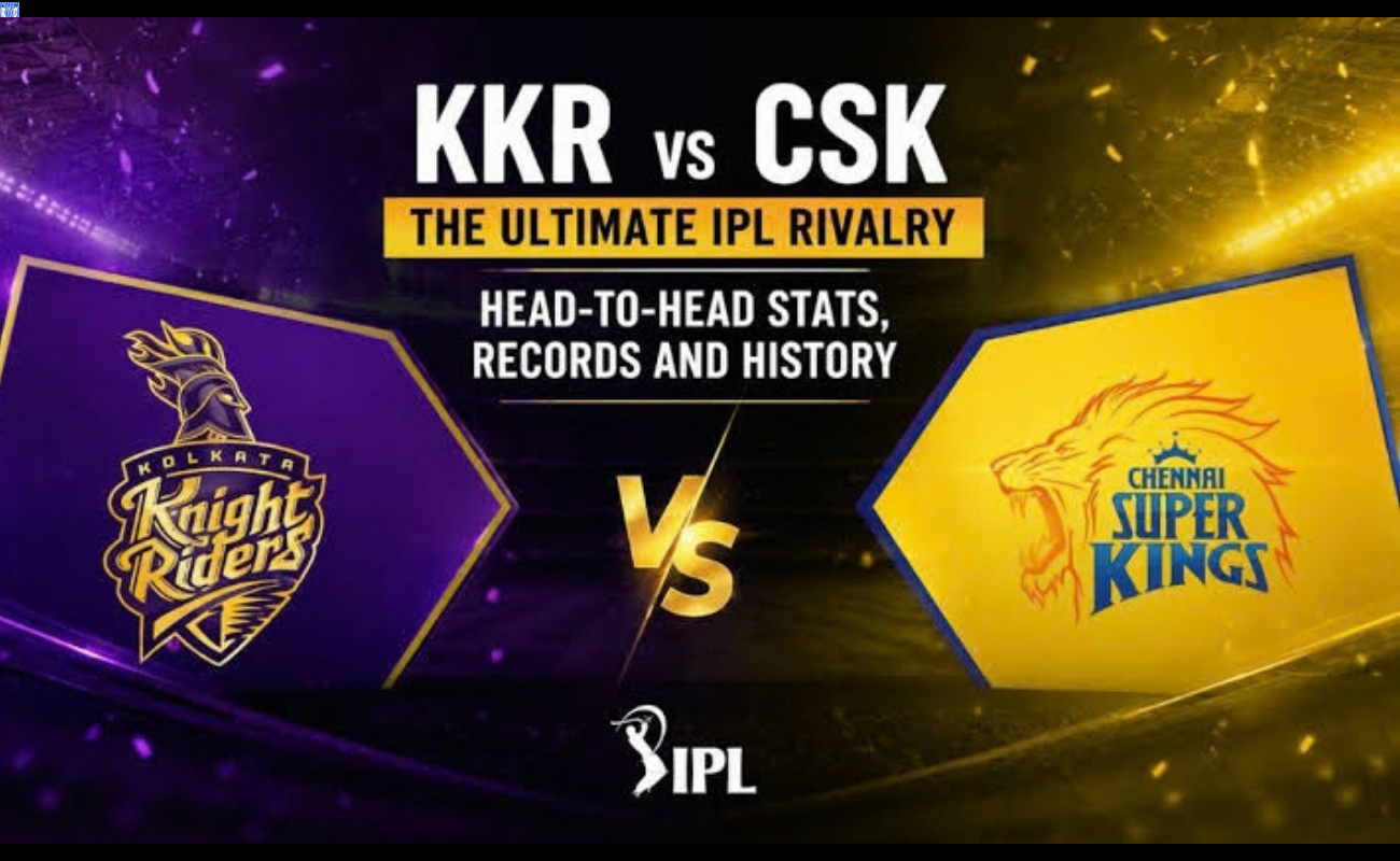 CSK vs KKR Matches: Head-to-Head Record, Stats and Rivalry History